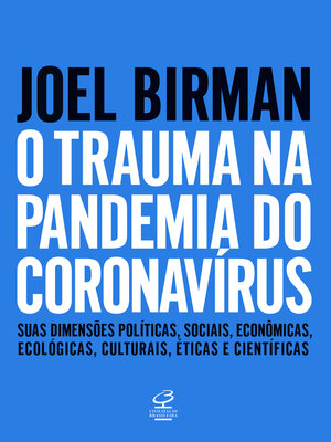 cover image of O trauma na pandemia do Coronavírus